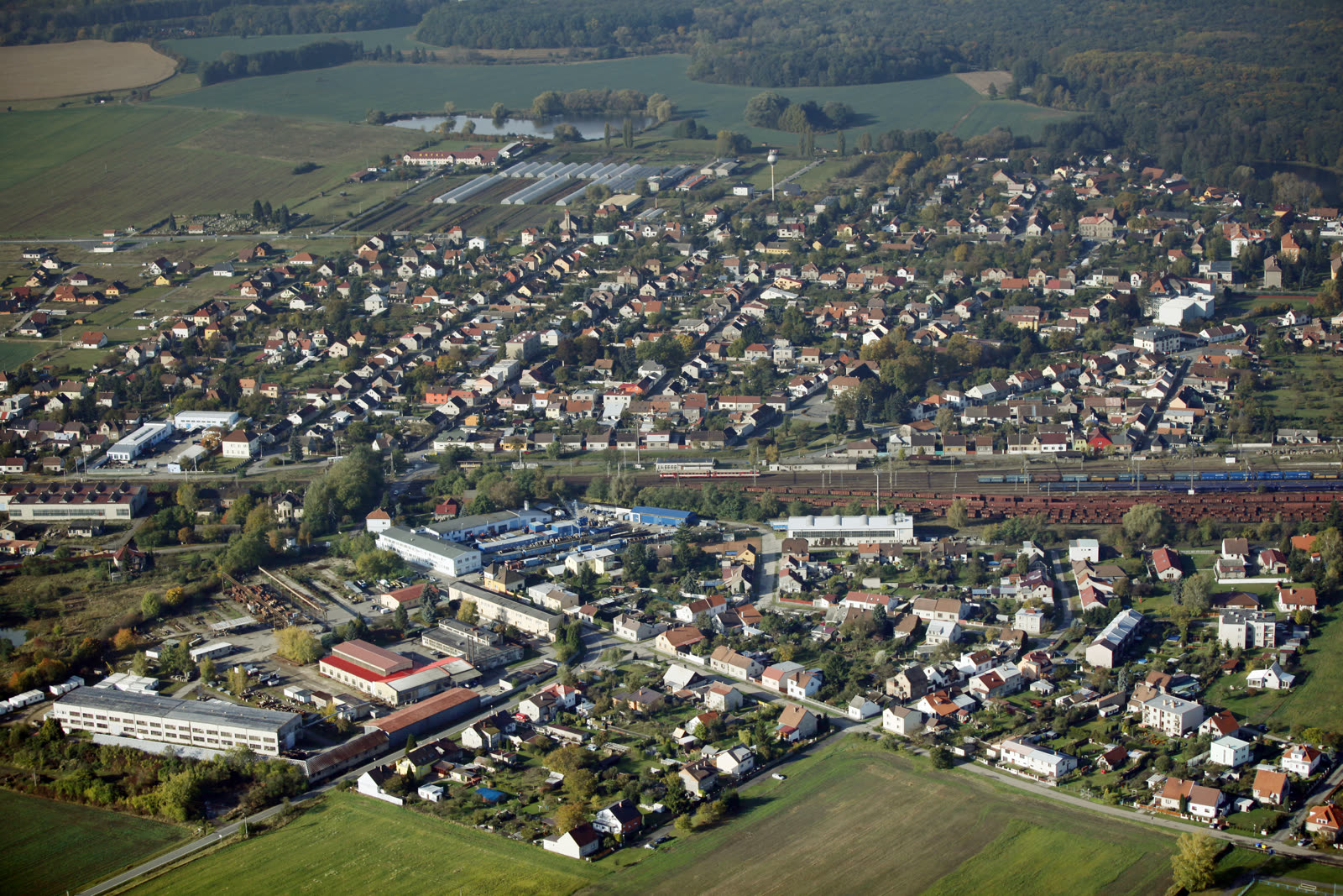 Východ slunce nad Velkým Osekem